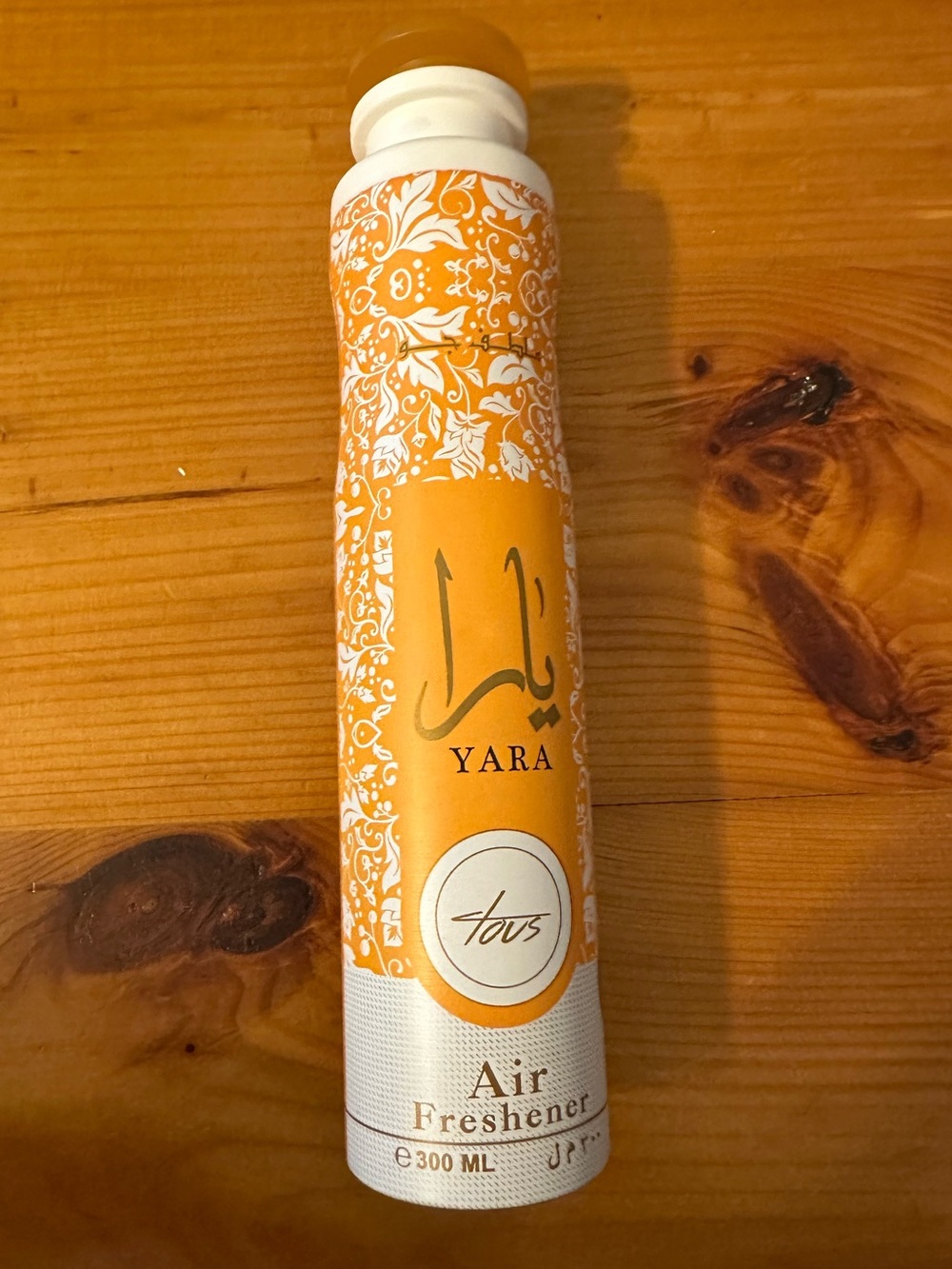 Yara Tous Orange & White Air Freshener Spray